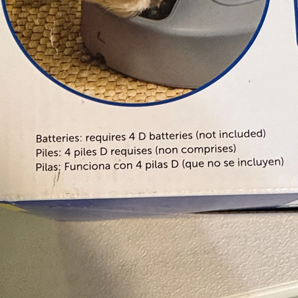 NIB PetSafe Gray 5 Meal Feeder